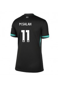 Liverpool Mohamed Salah #11 Fotballdrakt Borte Klær Dame 2024-25 Korte ermer